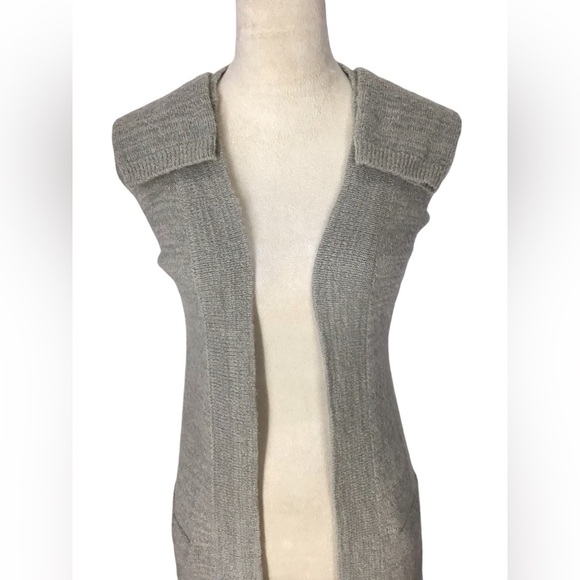 Soaked In Luxury Alpaca Blend Galia Open Front Cardigan - Picture 2 of 9